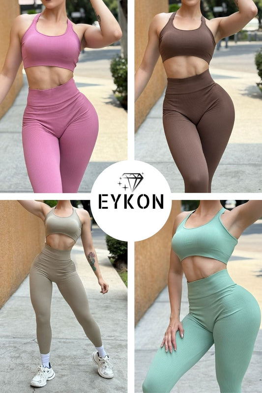 Conjunto Deportivo Seamless con Top Deportivo – EYKON Activewear